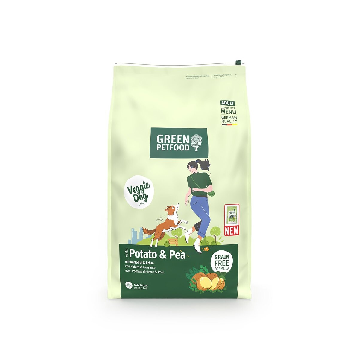 Green Petfood VeggieDog Grainfree Potato & Pea - 10 kg