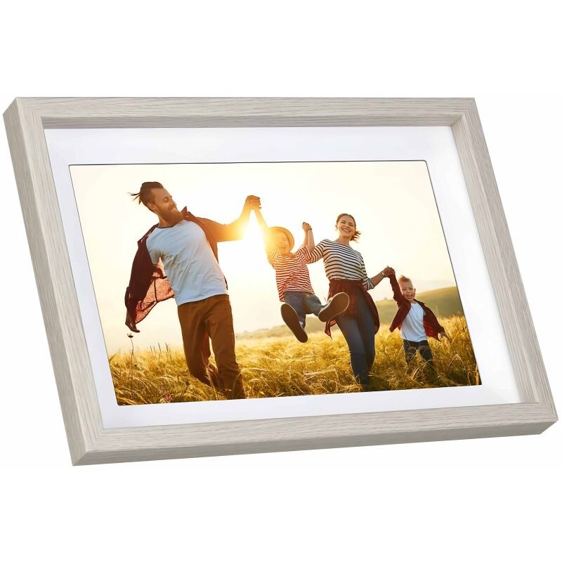ROLLEI Smart Frame WiFi 108 bílé dřevo digitální rámeček