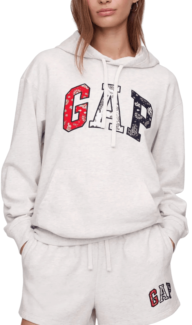 Mikina s kapucí GAP GAP French Terry Logo Pullover