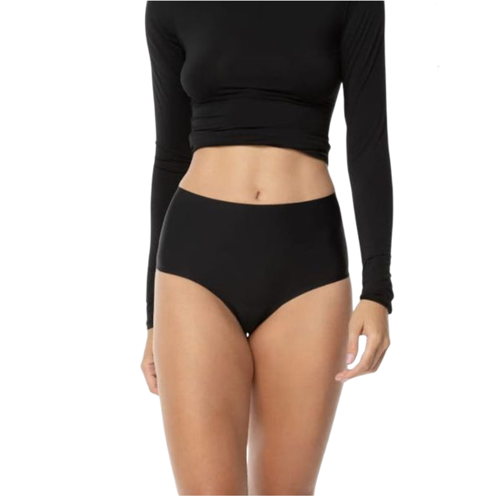 Dámské kalhotky Julimex černé (Joy maxi brasil-black) M