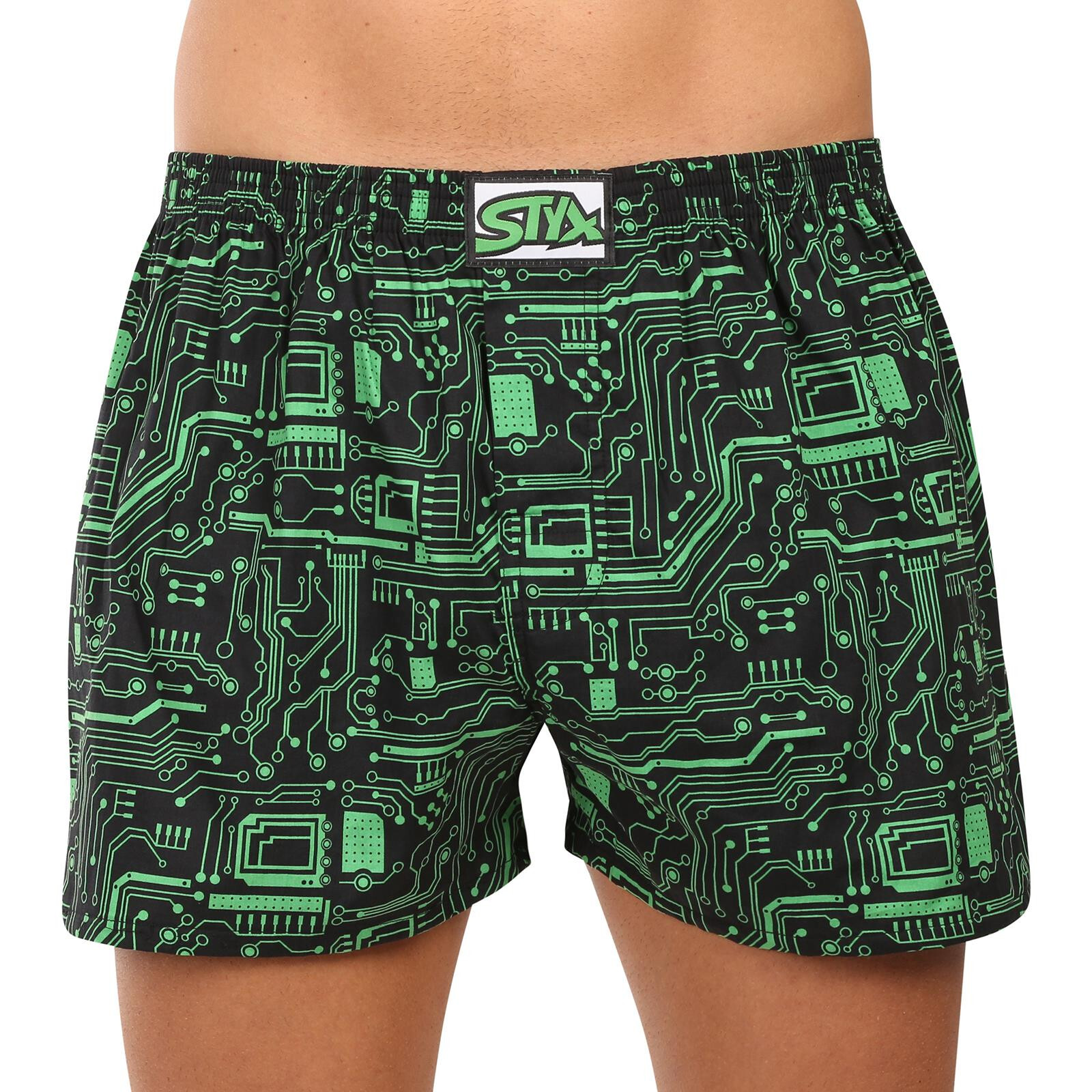 Pánské trenky Styx art klasická guma tišťák (A1953) M, trenýrky