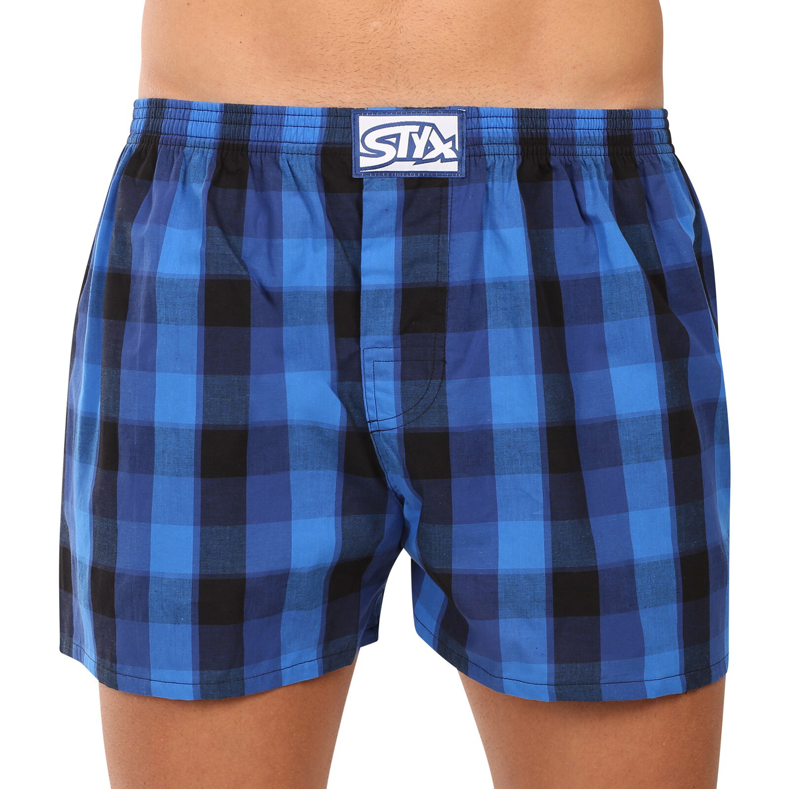 Pánské trenky Styx klasická guma vícebarevné (A0103) M, trenýrky