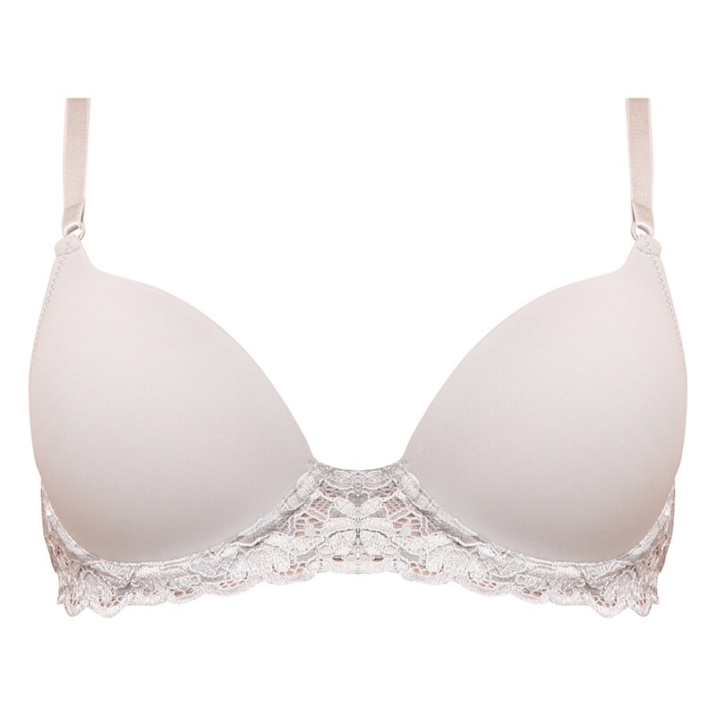 Dámská podprsenka Gina vyztužená s kosticemi šedá (17007 - grey) 75C