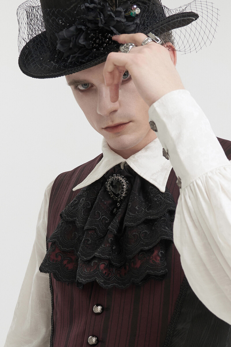 vázanka (plastron) DEVIL FASHION - Gothic