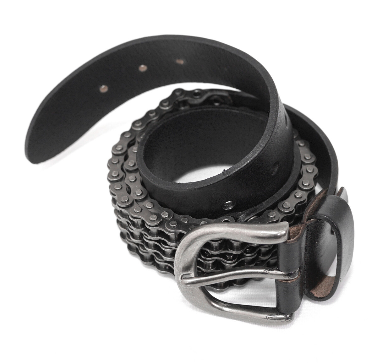 pásek DEVIL FASHION - Punk - Black S-XL