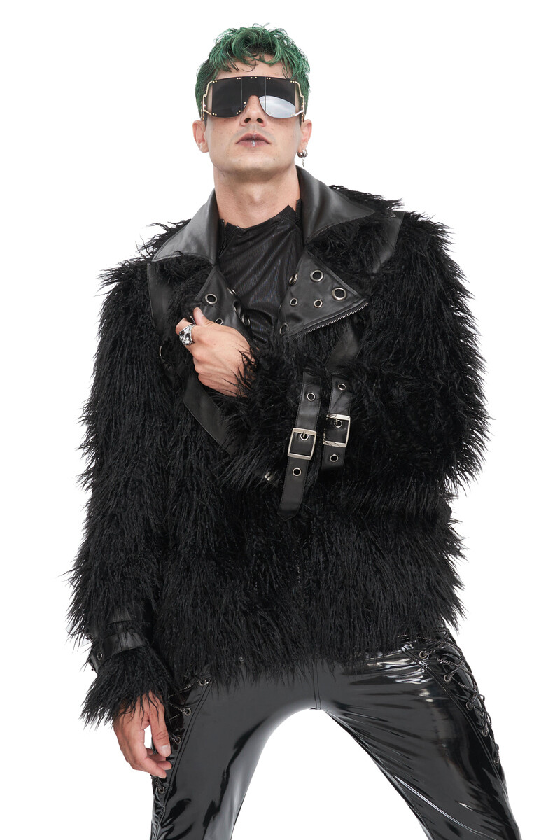 bunda pánská (kabát) DEVIL FASHION - Punk L