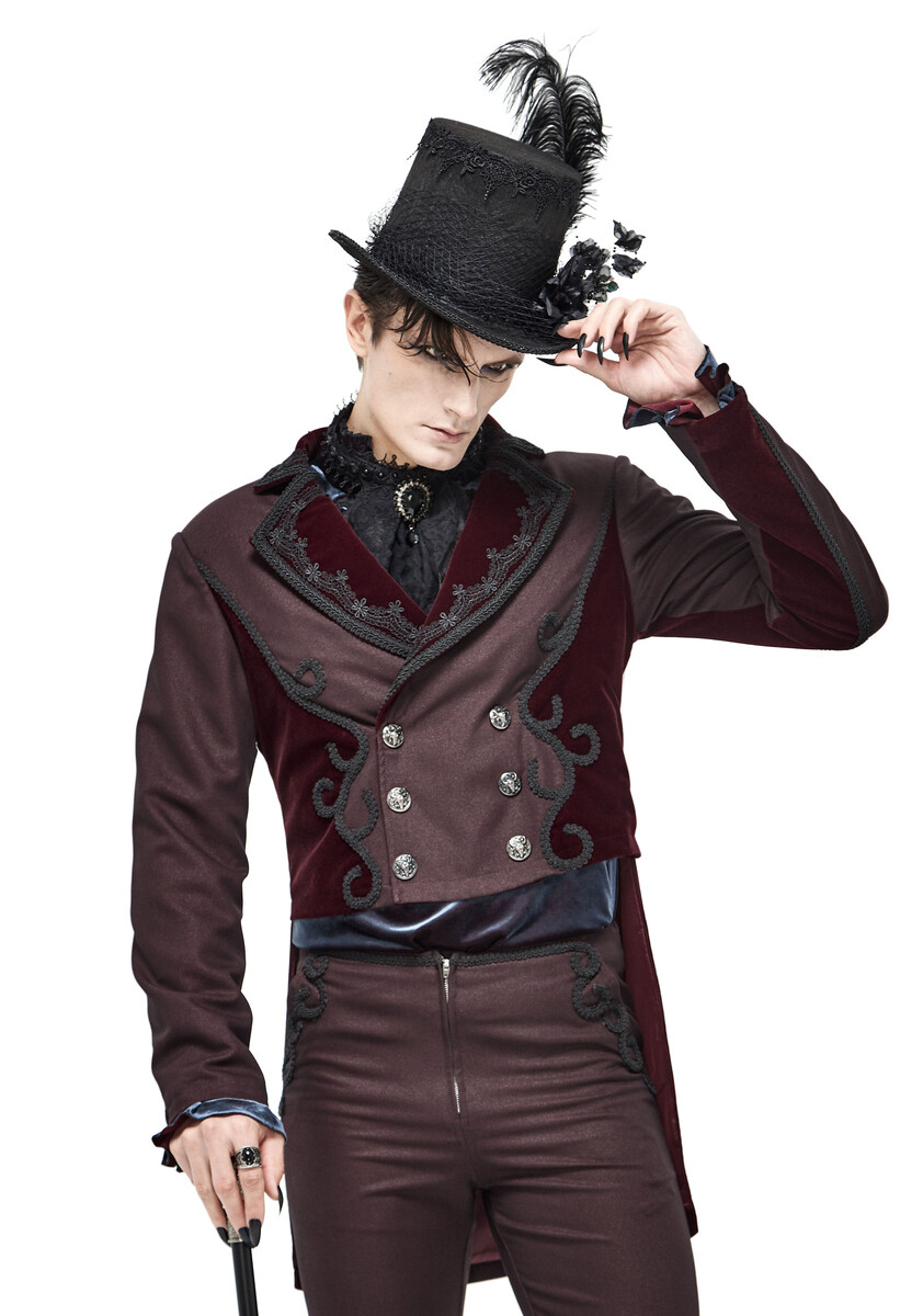 kabát pánský DEVIL FASHION - Gothic S