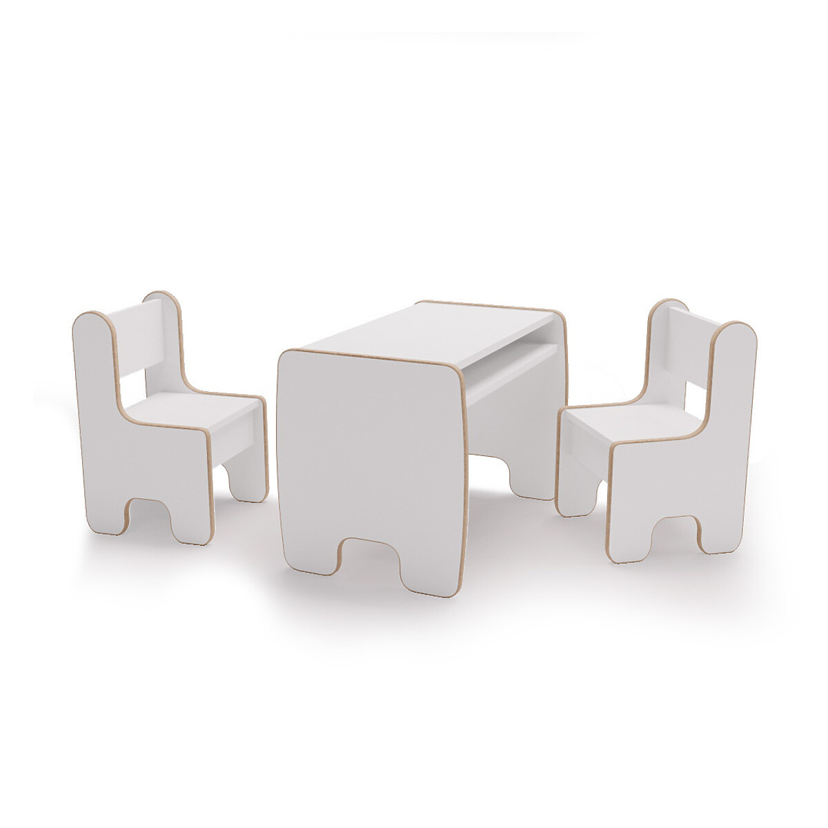 Ourbaby dětský stůl se židlemi 46653