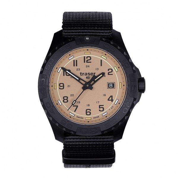 Traser P96 OdP Color Sand Nato Black