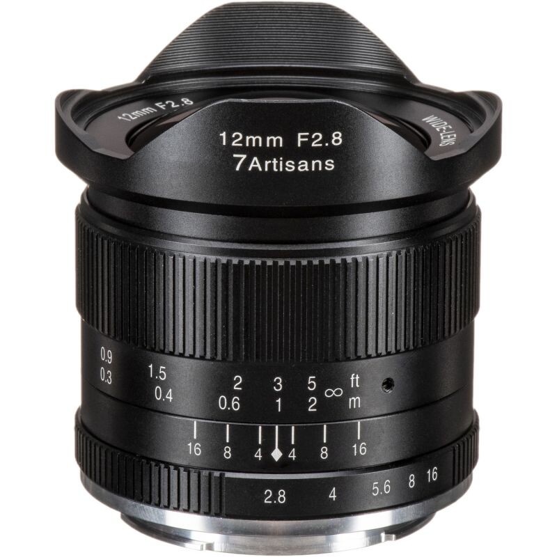 7ARTISANS 12 mm f/2,8 II pro Sony E (APS-C)