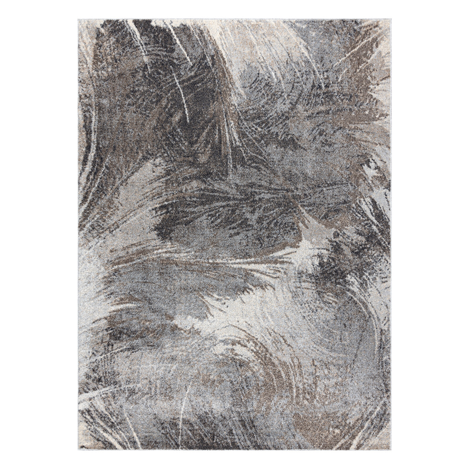 Kusový koberec Fusion 9617 dark grey/brown, 80x150, šedá, kancelář, Dywany Łuszczów