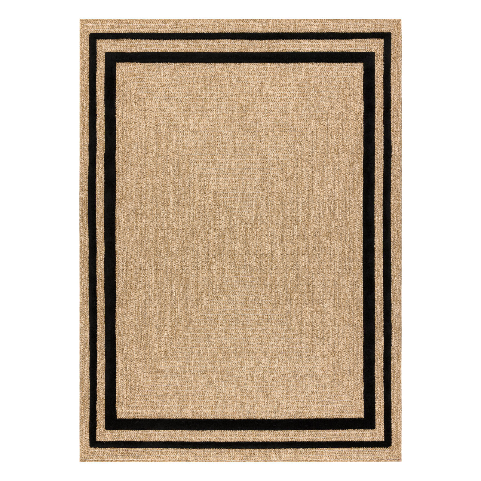 Kusový koberec Spark 0687 beige/black, 160x220, béžová, chodba / předsíň, Dywany Łuszczów