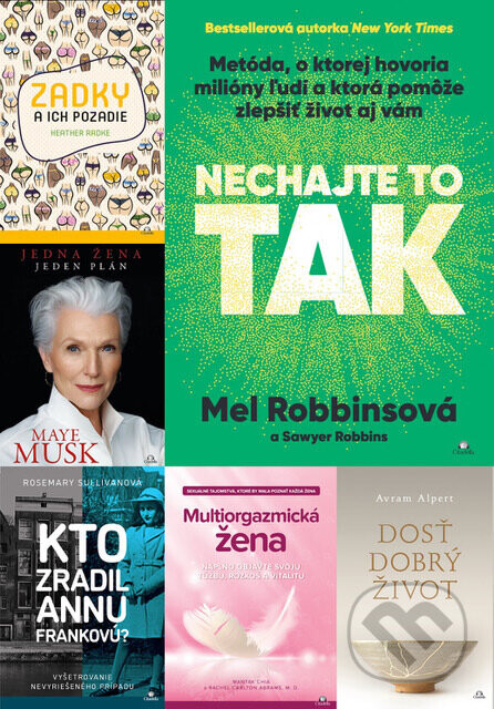 Nechajte to tak + ďalších 5 kníh - Mel Robbins