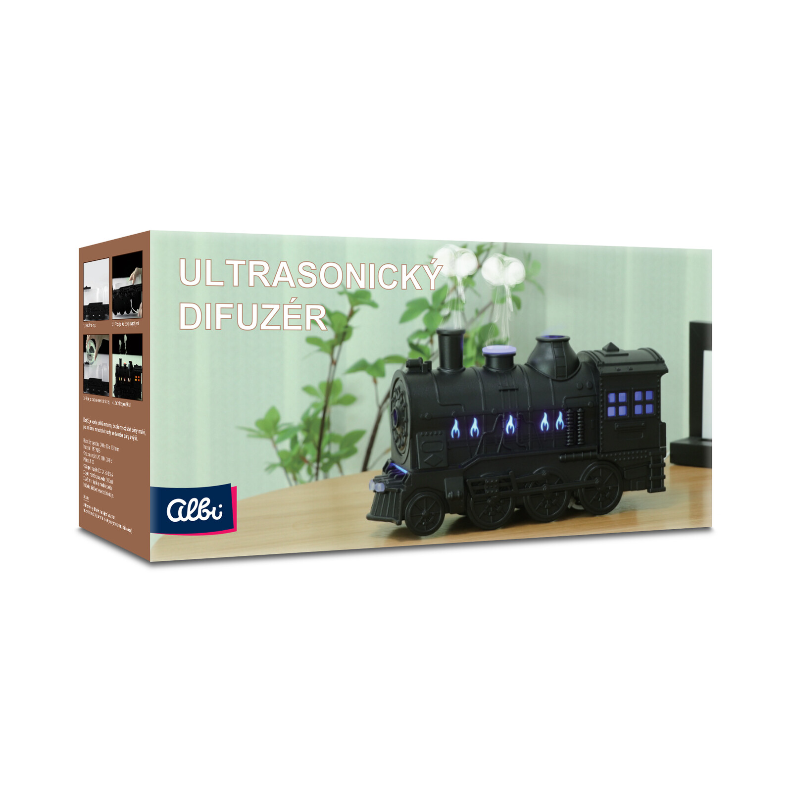 Ultrasonický difuzér - Sopka Albi