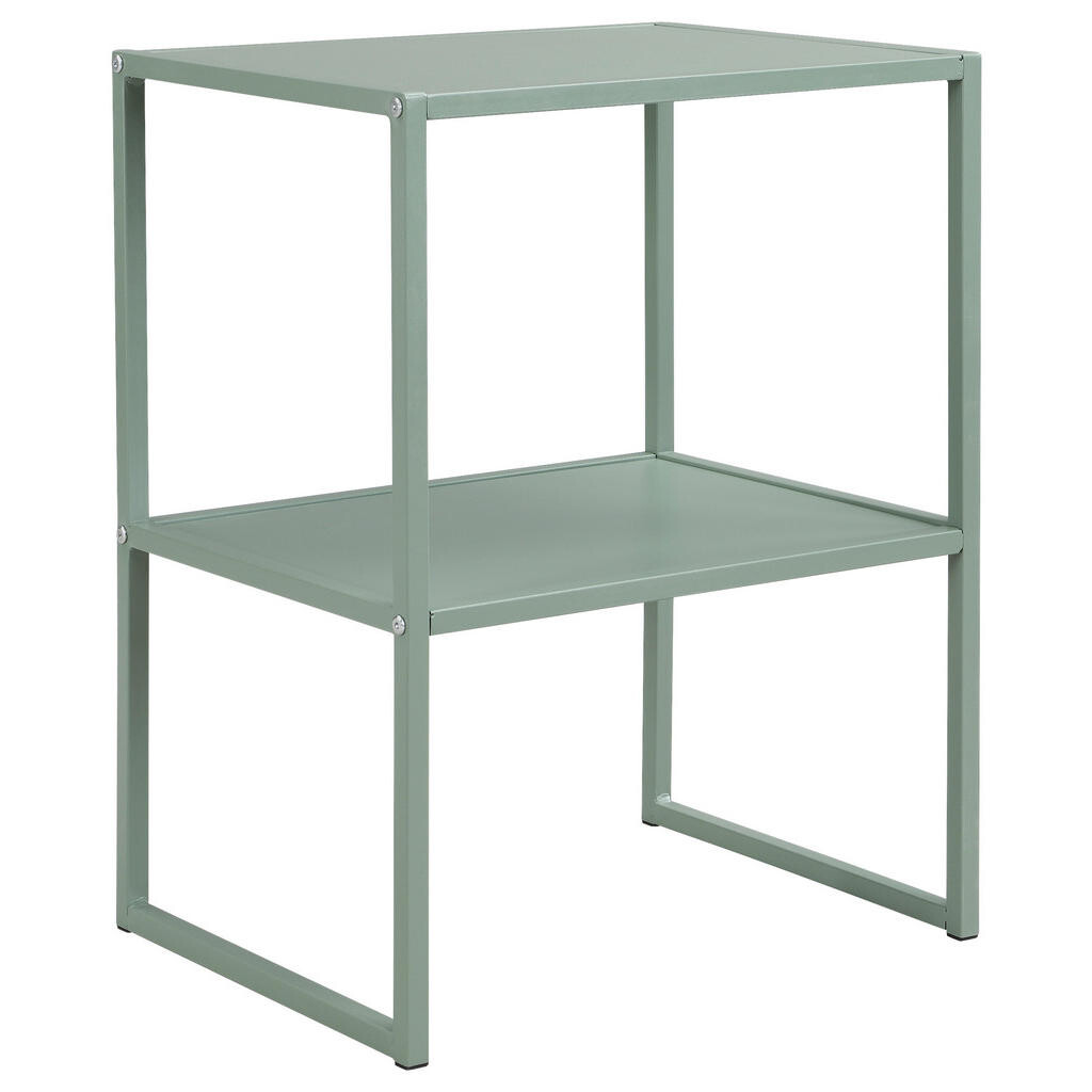 home24 ODKLÁDACÍ STOLEK, zelená