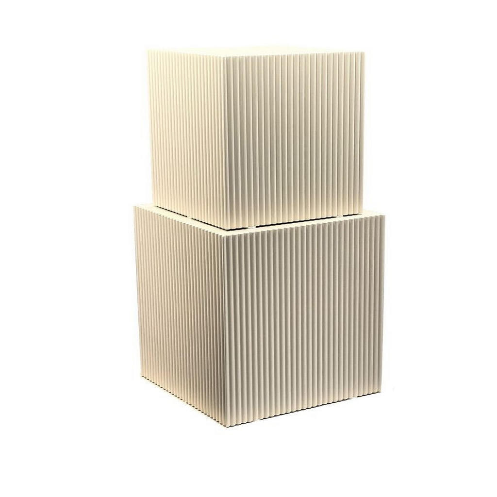 Xora SADA KONFERENČNÍCH STOLKŮ, kašmírová, kompozitní dřevo, 45/40/45/40/45/40 cm