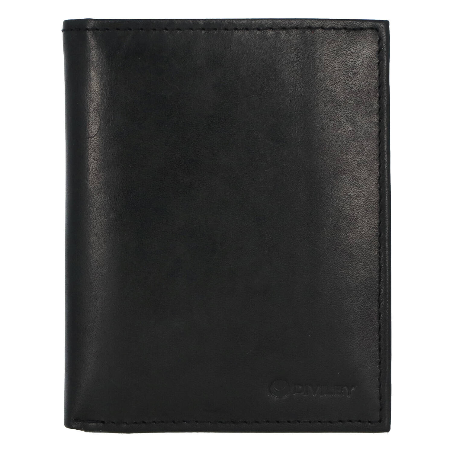 Pánská kožená peněženka černá - Diviley Soran černá