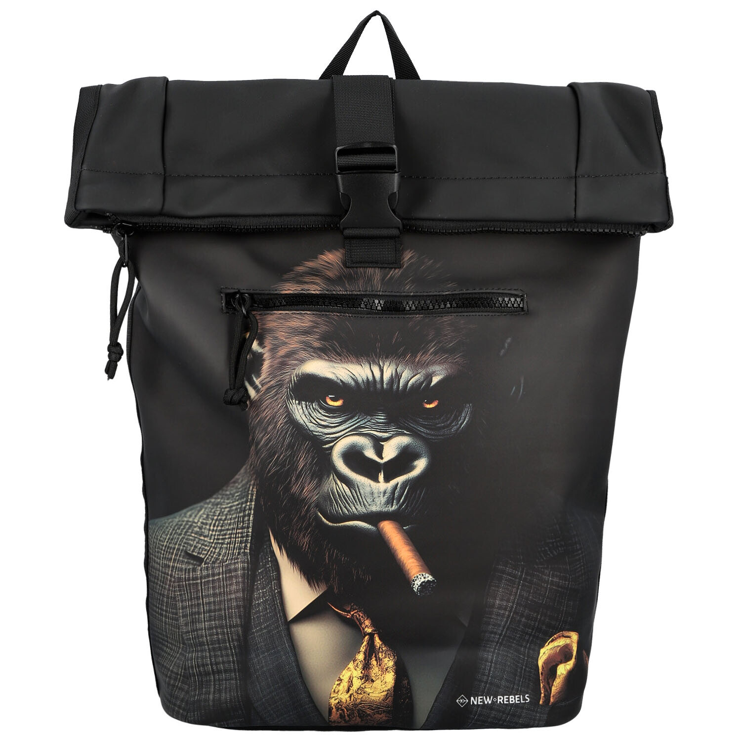 Batoh černý - New Rebels Monkey černá