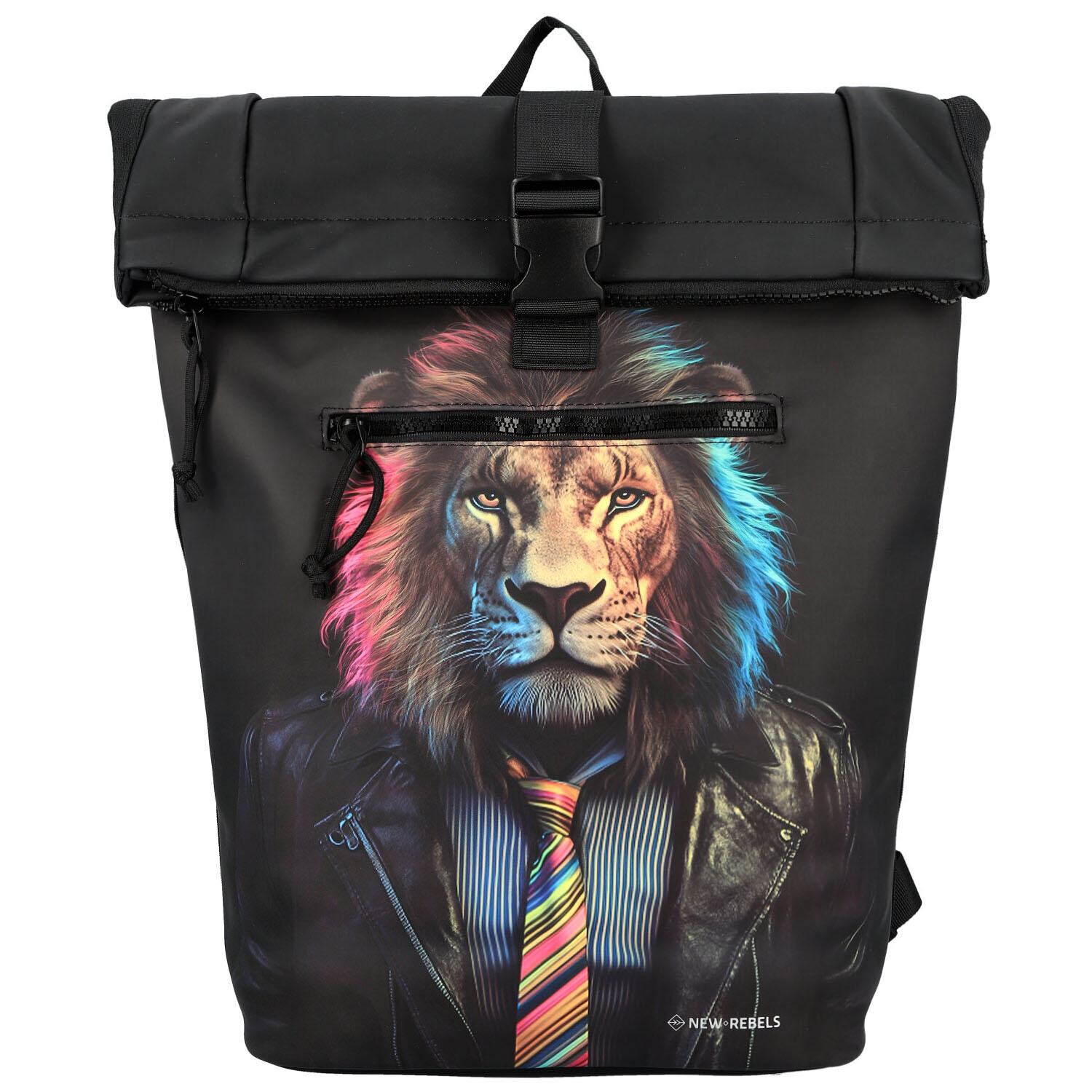 Batoh černý - New Rebels Lion černá