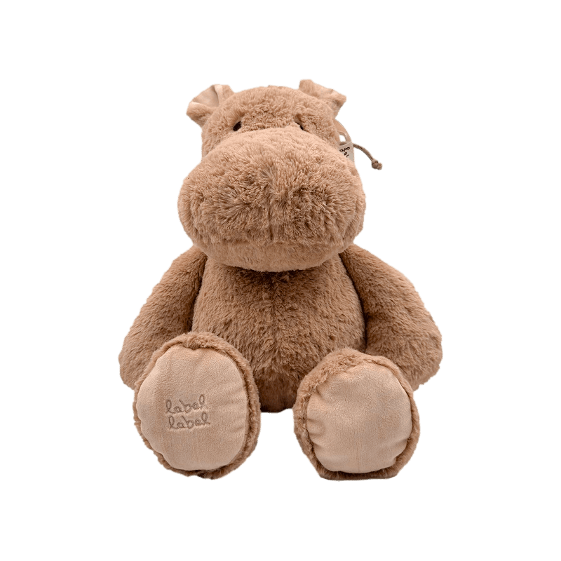 Label Label Plyšák hroch Harvey L - Nougat