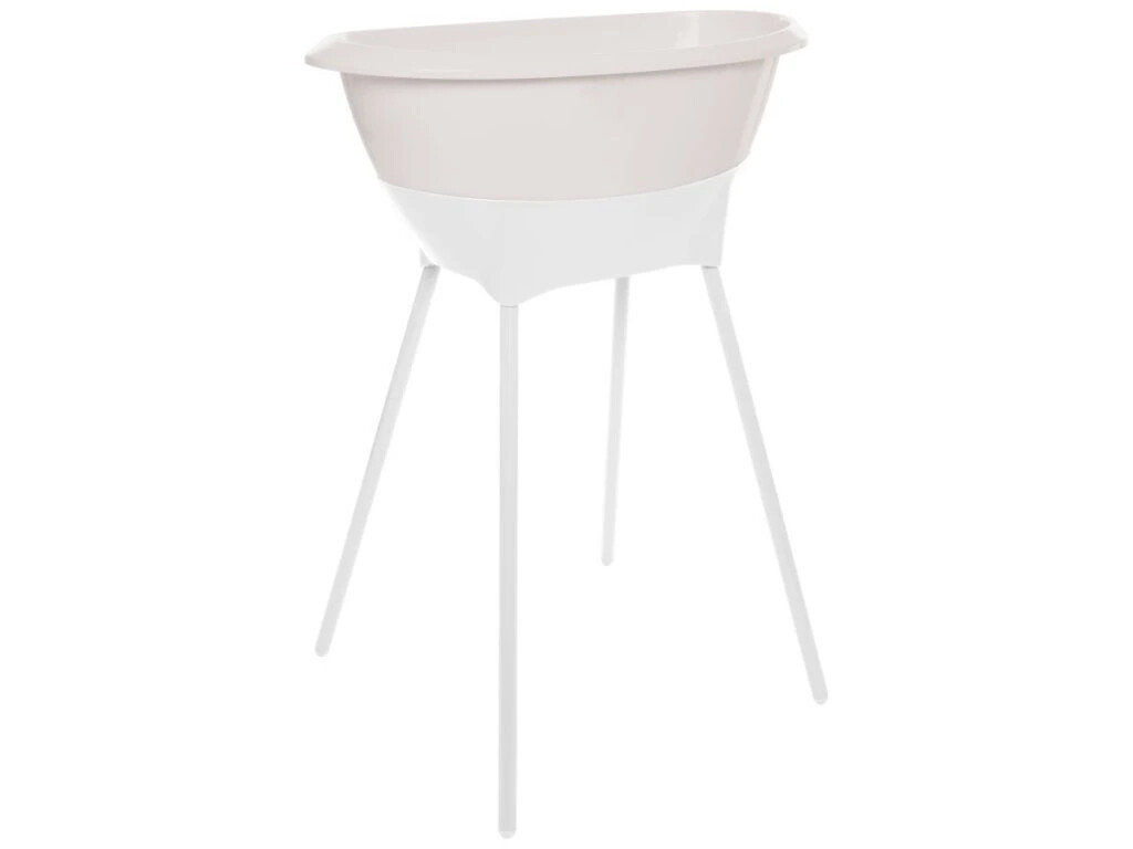 LUMA Koupací sada Luma - vanička Pure Oat se stojanem