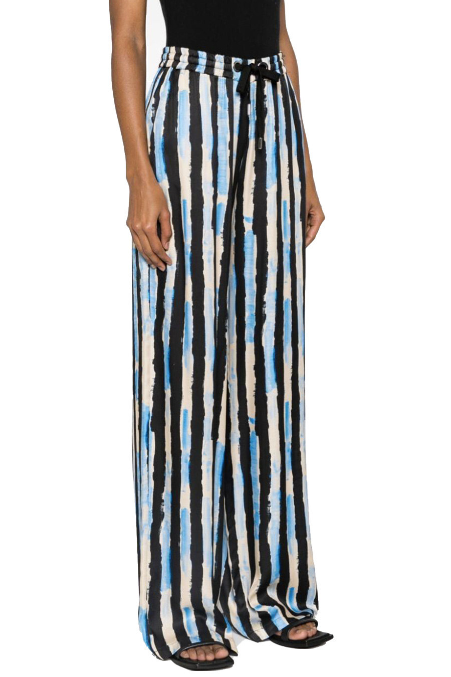 Dámské pruhované kalhoty Pinko