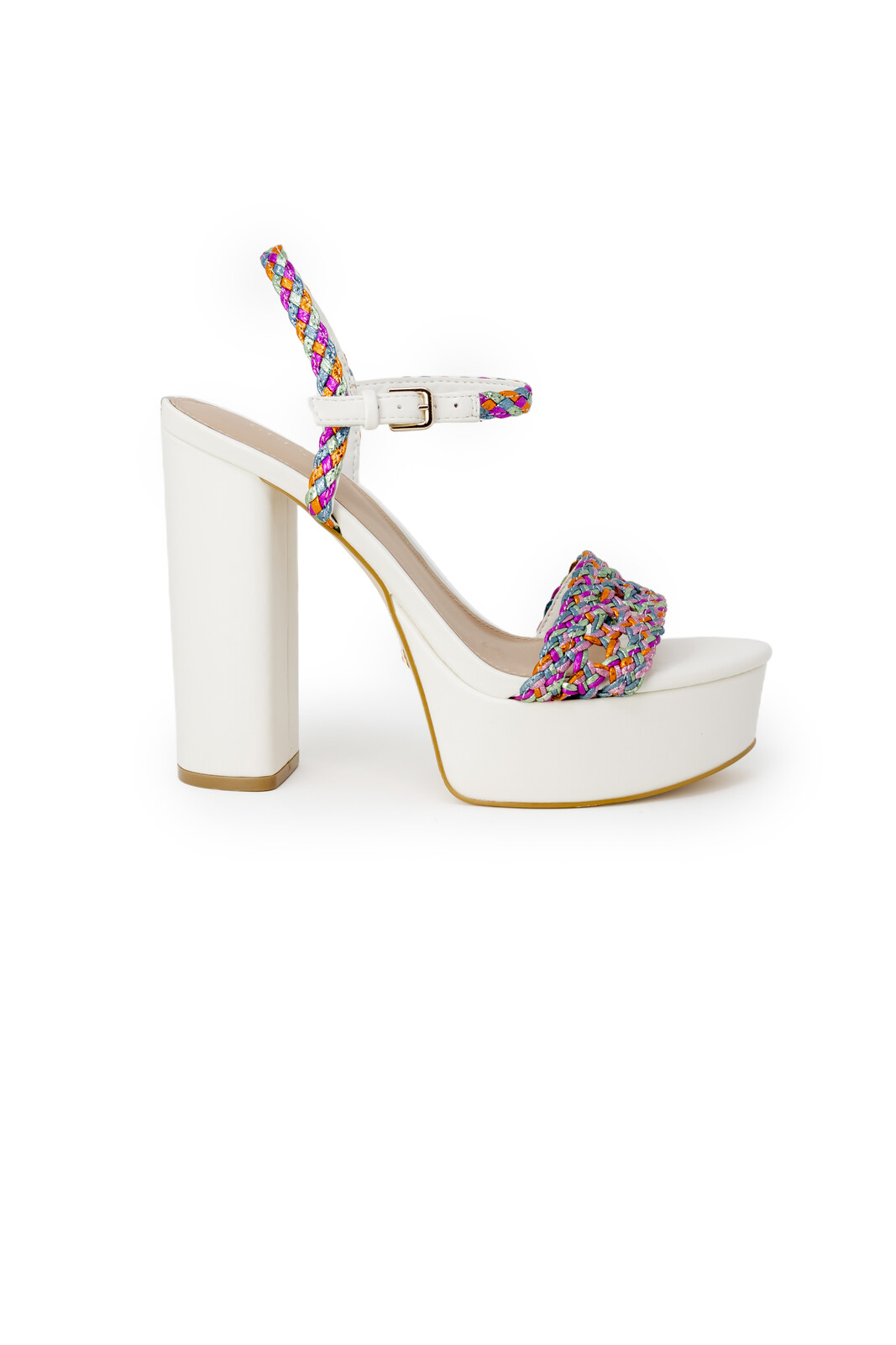 Guess sandály na podpatku