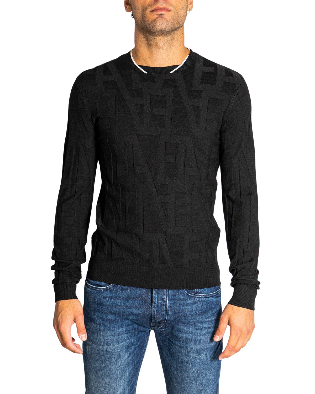 Černý svetr Emporio Armani