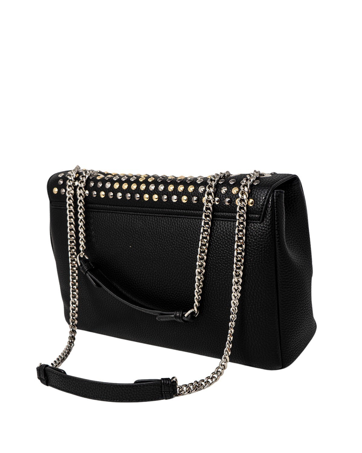 Černá kabelka s řetízkem Gio Cellini