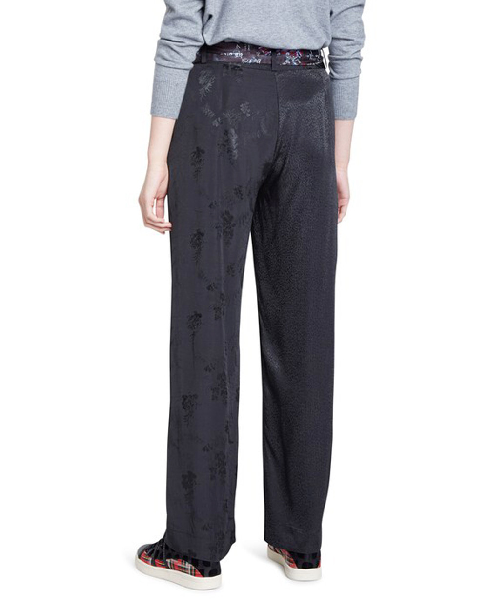 Desigual dámské kalhoty s květinovým vzorem