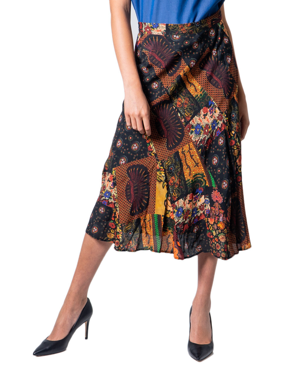 Vzorovaná sukně Desigual