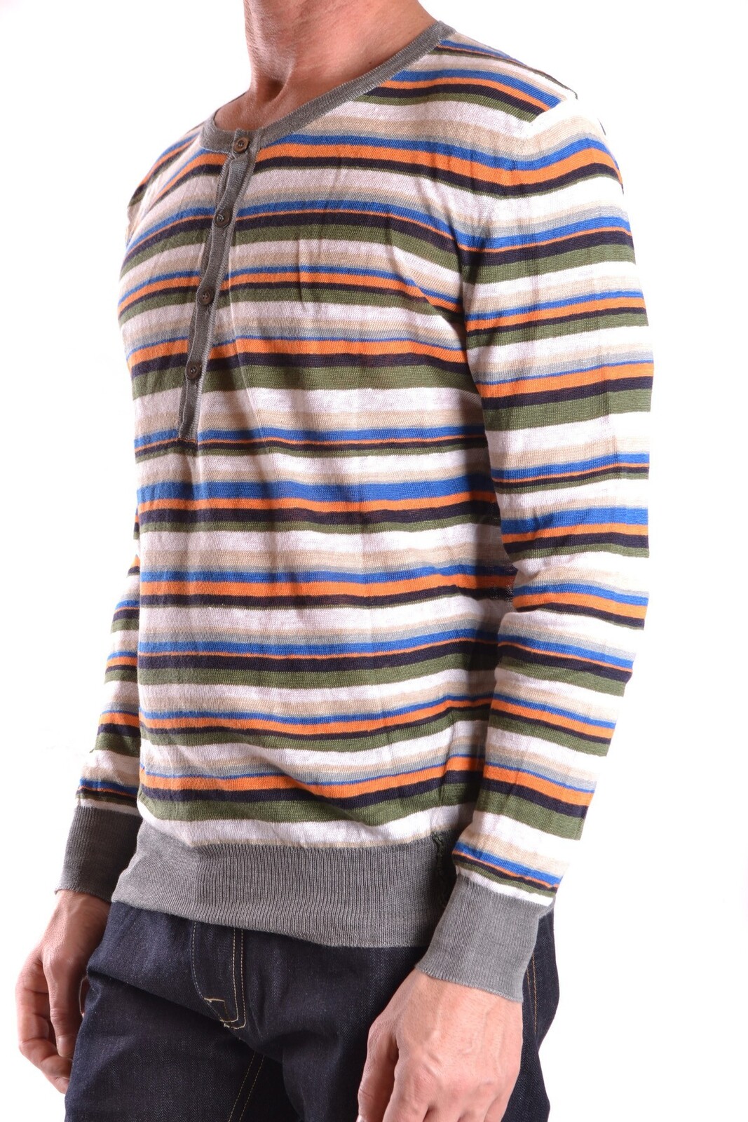 Pánský pruhovaný svetr Mauro Grifoni