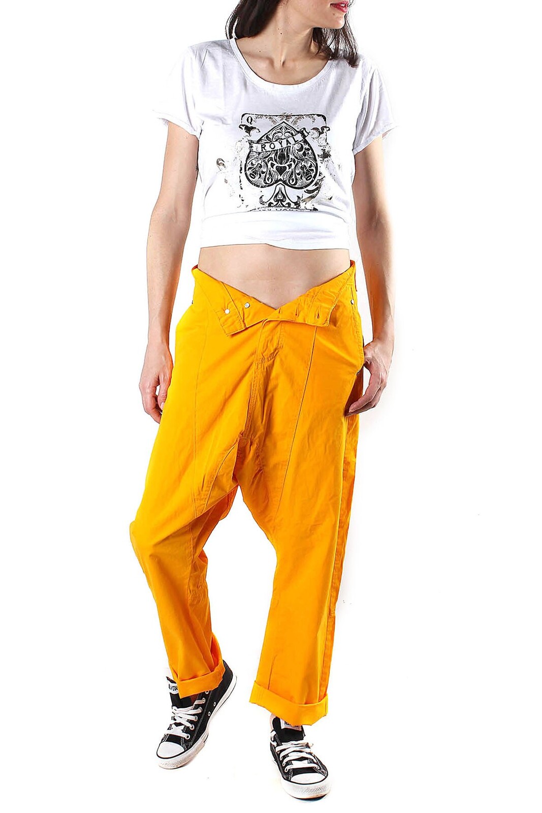 Žluté kalhoty Sexy Woman