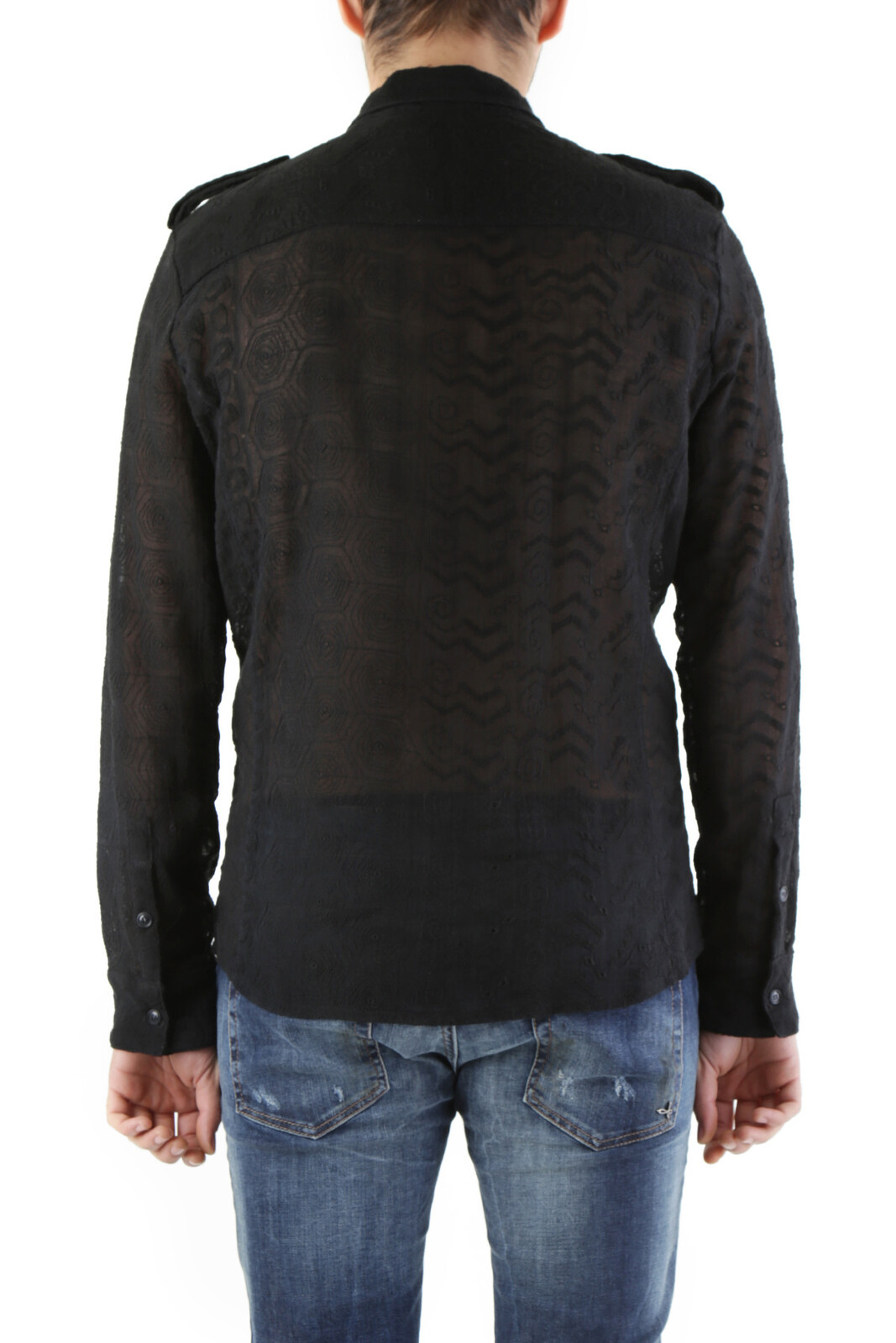 Černá pánská košile Absolut Joy