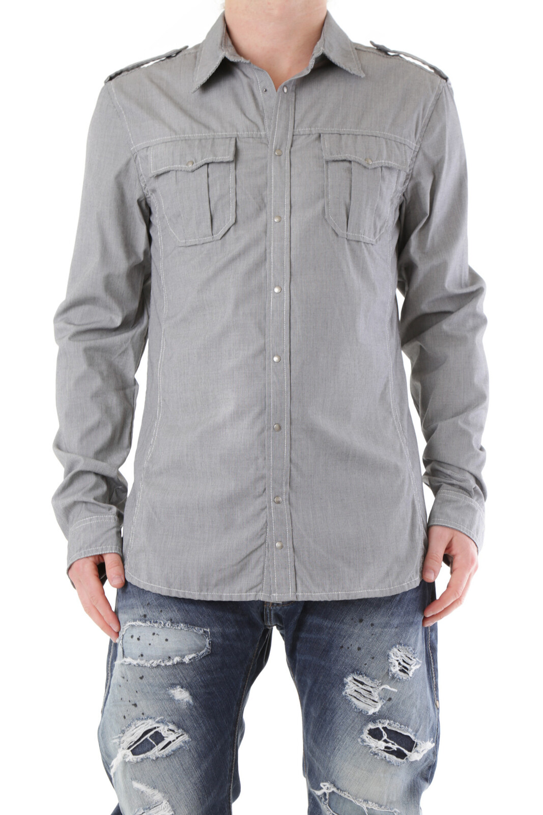 Pánská jednobarevná košile Absolut Joy