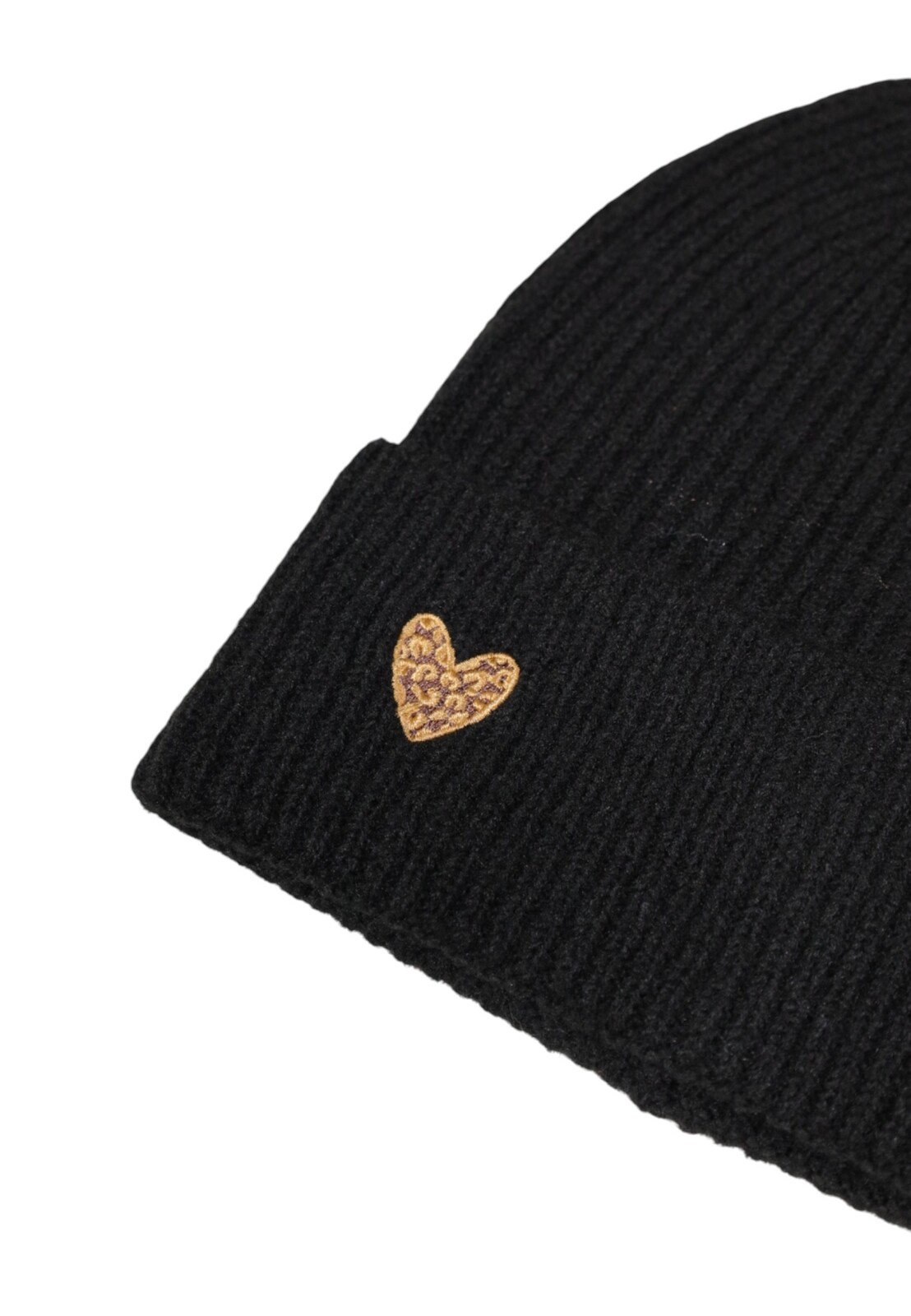 Čepice Pieces s ozdobným srdíčkem