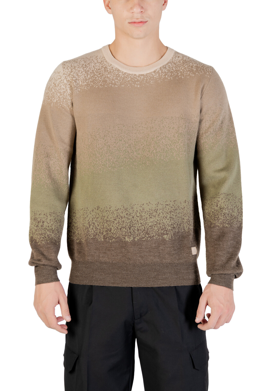 Gianni Lupo pánský svetr s kulatým výstřihem