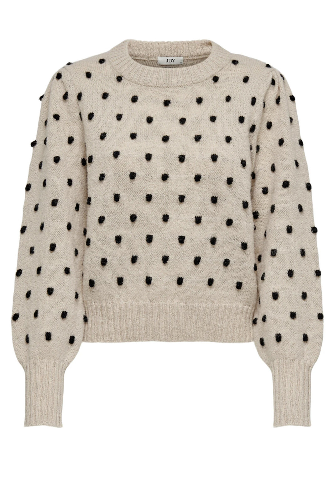 Svetrový pulovr s tečkami