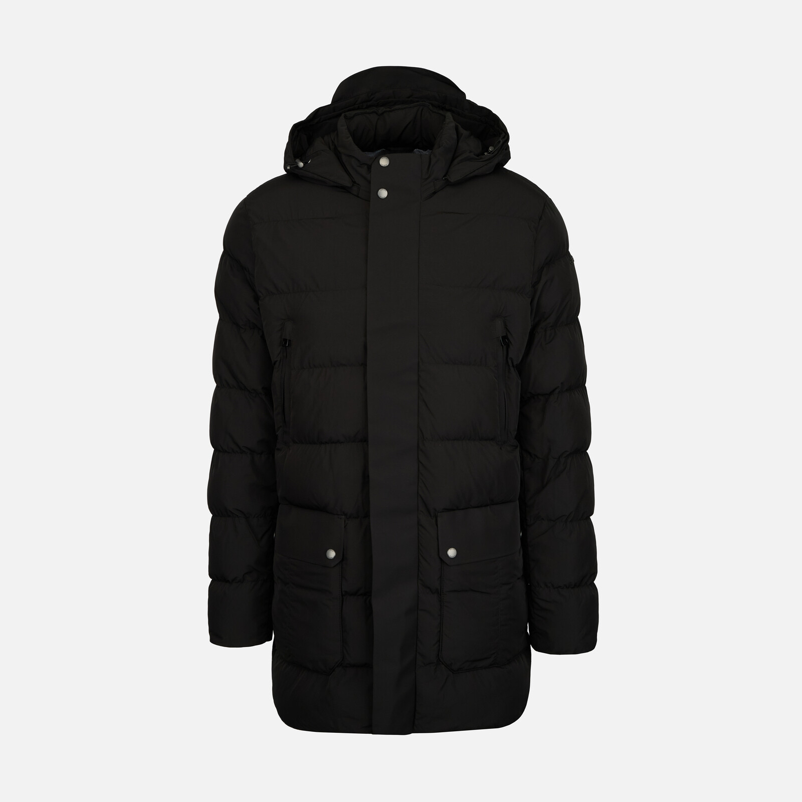 Černá pánská parka Geox Pieve