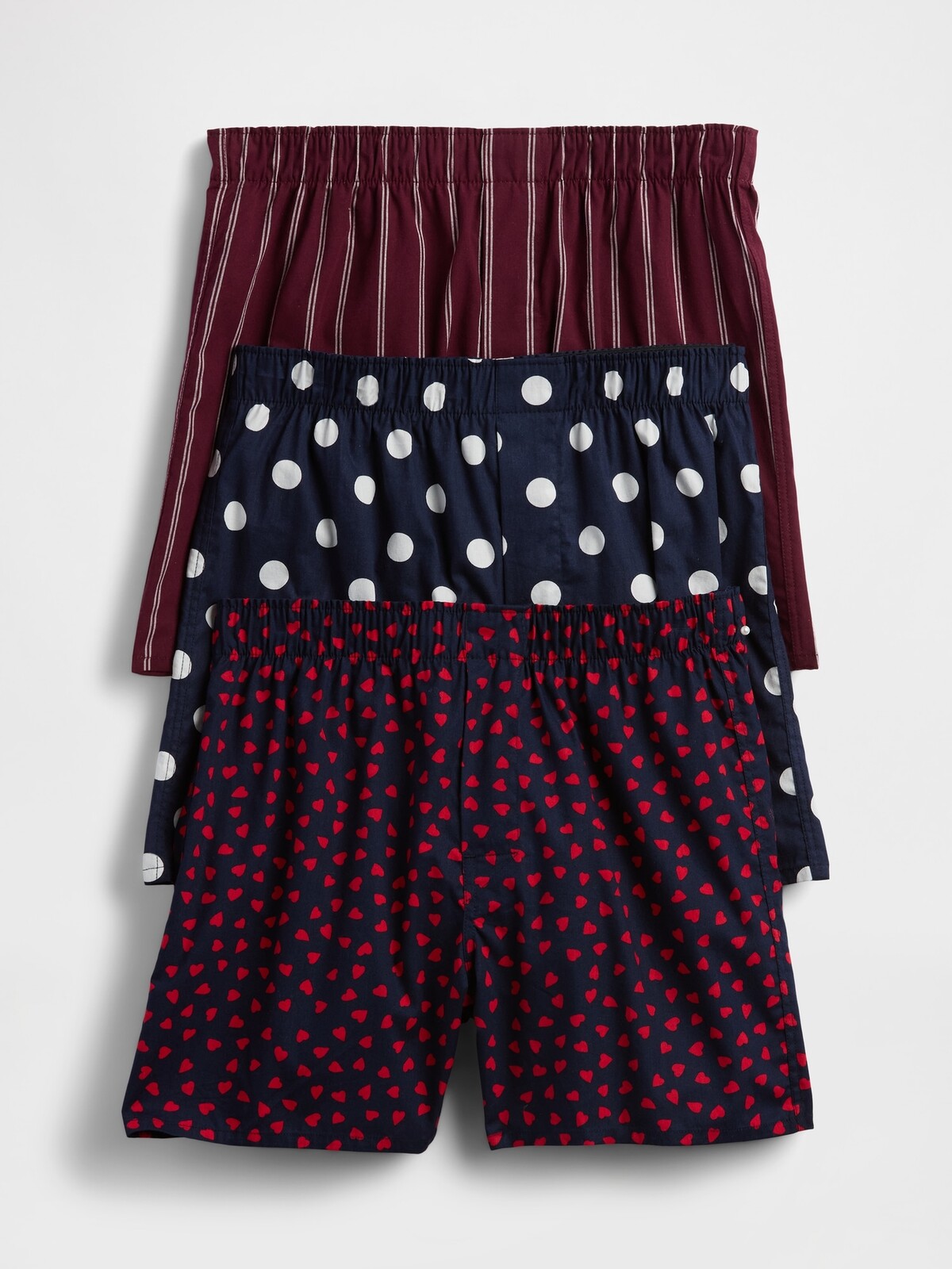 GAP bavlněné trenky, 3 ks