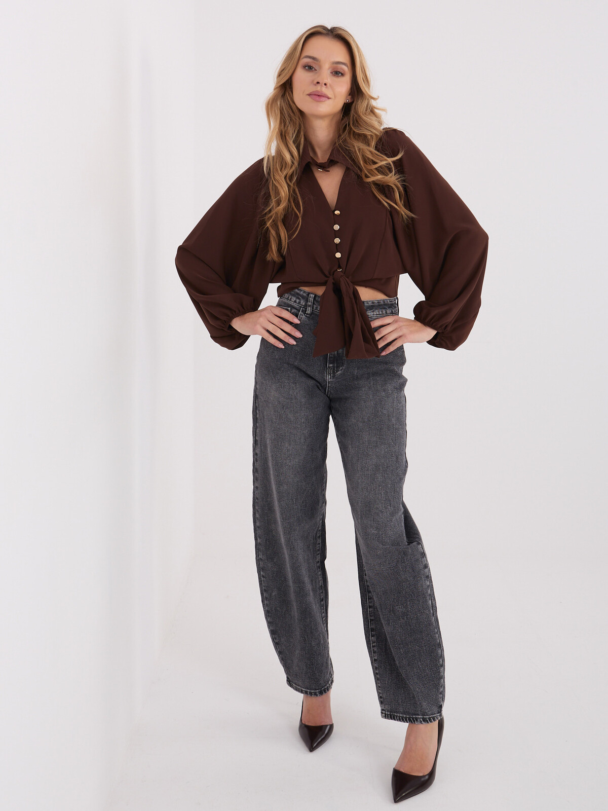 Blouse-MI-BZ-3304.12-brown