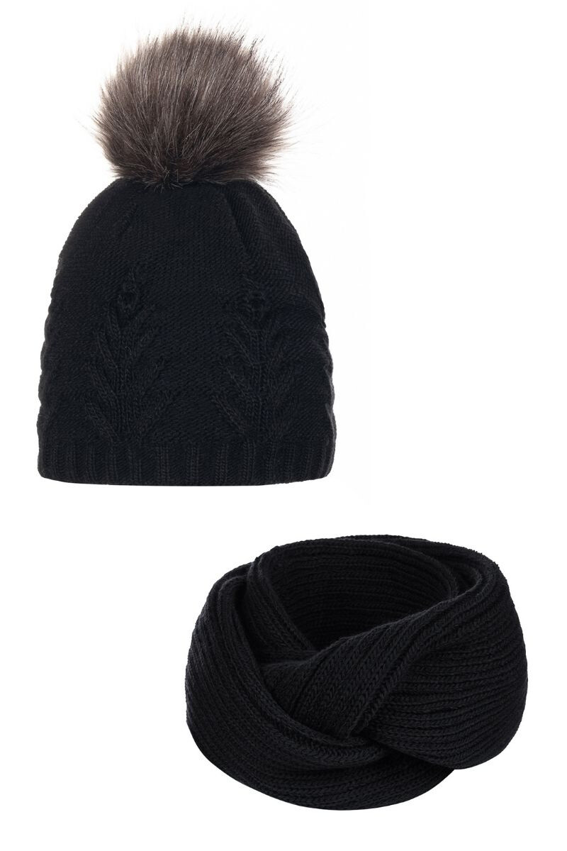 Set čepice a šály Carolina