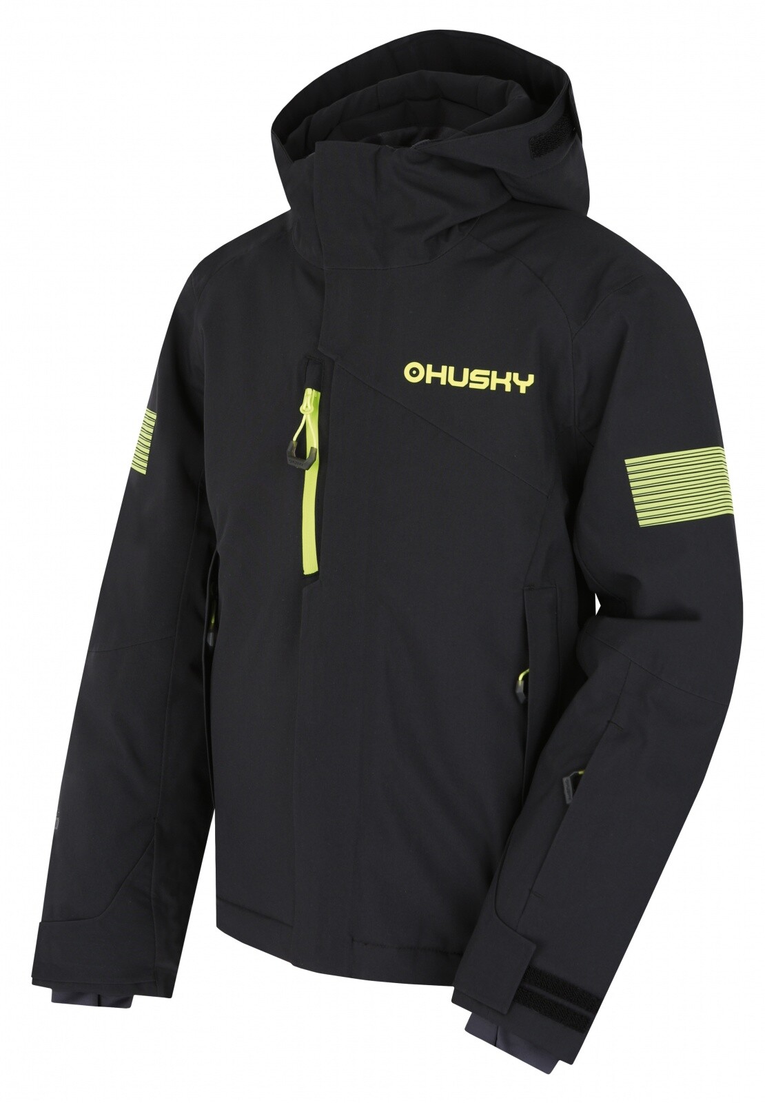 Husky Gonzal Kids 128, black Dětská ski bunda