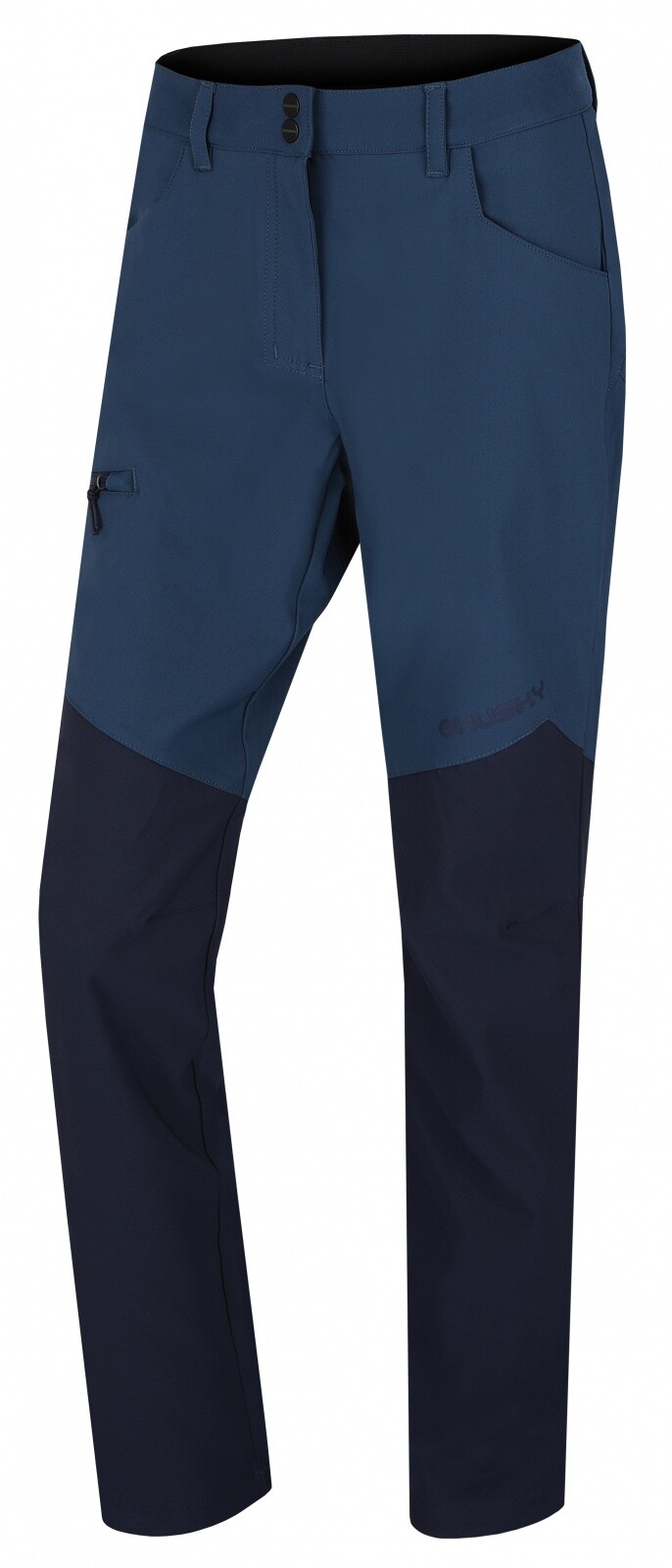 Husky Kavia L S, blue Dámské softshellové kalhoty