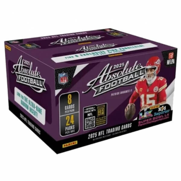 2025 Panini Absolute Football Retail Box - karty amerického fotbalu NFL