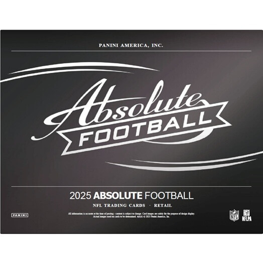 2025 Panini Absolute Football Retail Balíček - karty amerického fotbalu NFL