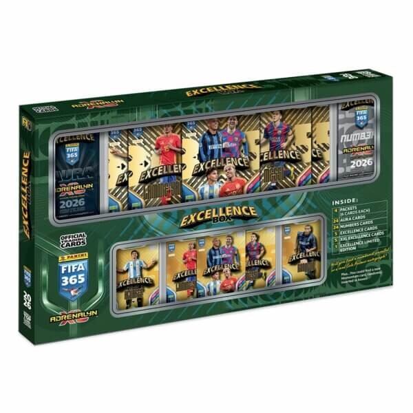 Fotbalové karty Panini FIFA 365 2025/2026 Adrenalyn - Excellence Box