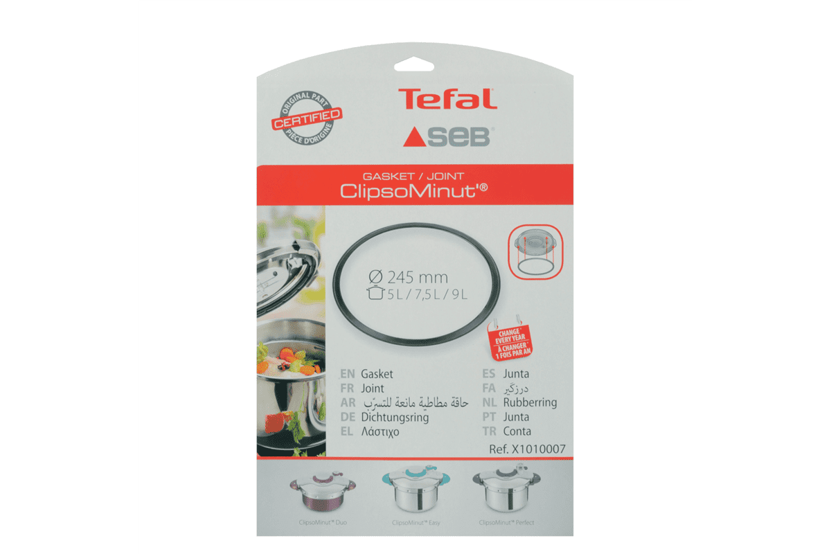 Těsnění Tefal Clipso 5, 7.5, 9 l X1010007 245 mm