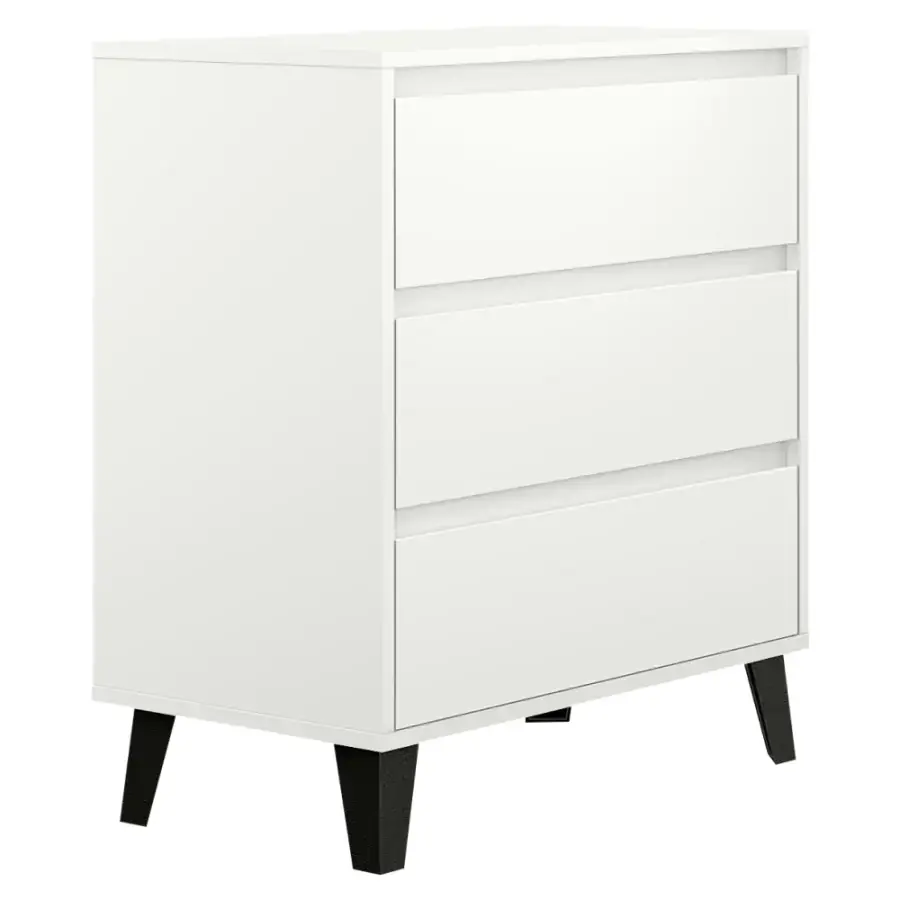 Tempo Kondela Komoda BOGAN NEW 3S70 - bílá