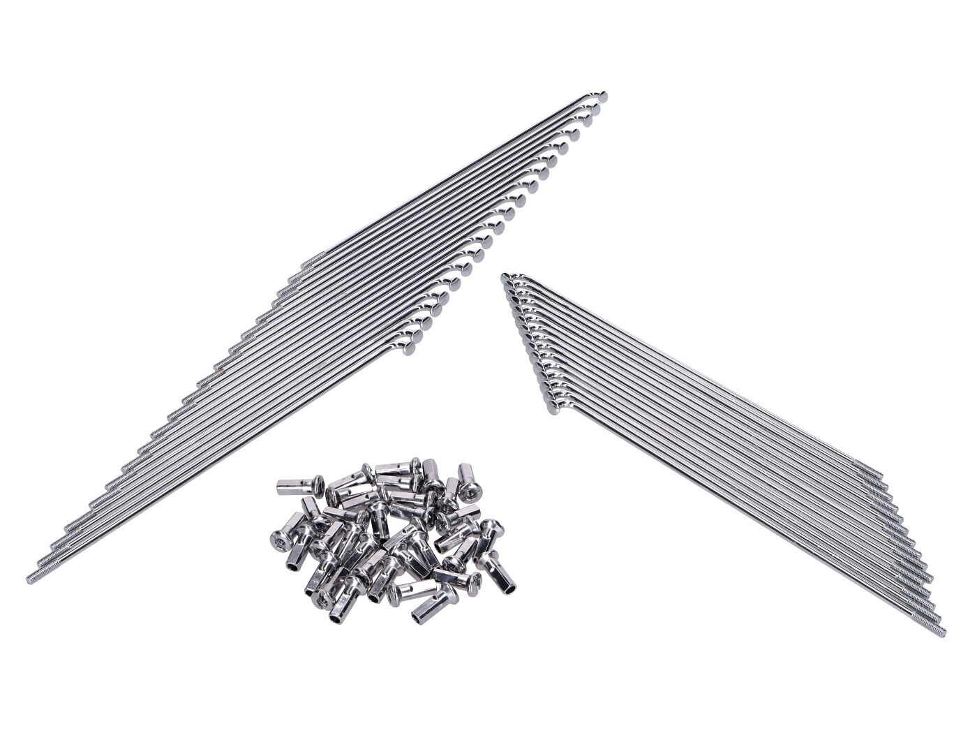 Schmitt Sada drátů 171 mm / 177 mm chrom pro Simson S50, S51, S70, S53, S83 Enduro STT54845